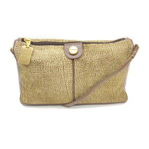 BORBONESE Crossbody bag Brown Suede Leather 2711105
